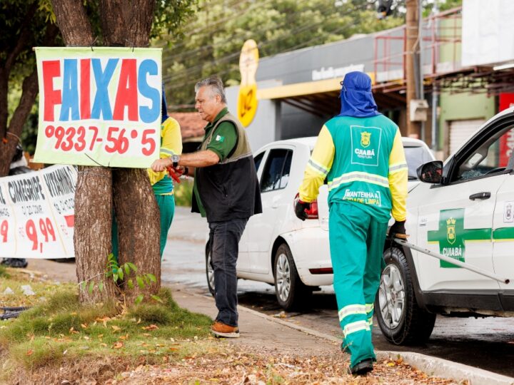 Prefeitura intensifica fiscalização contra publicidade ilegal