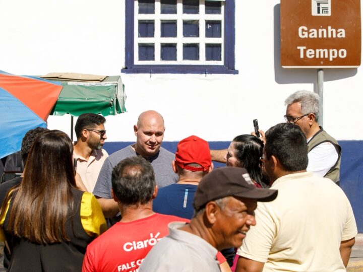 Via em frente ao Ganha Tempo é incluída na realocação dos comerciantes ambulantes